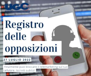 Scopri di più sull'articolo TELEFONATE MOLESTE: STOP DAL 27 LUGLIO 2022
